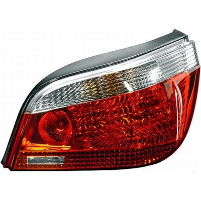 Abbildung von HELLA 2VP 008 679 141 Rückleuchte rechts P21W, PY21W, W16W 12 mit Glühlampen Lampenträger BMW: 5 Limousine