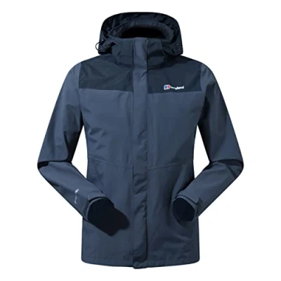 Abbildung von Berghaus Herren Hillwalker Übergangsjacke Hardshell Gore Tex Wasserdichte Jacke, Grau, XS