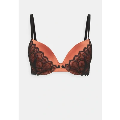 Abbildung von Lascana BH Pushup BH, Damen, Größe: 70A, Black/copper