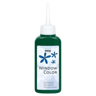 Abbildung von Kreul Bastelfarbe Window Color moosgrün 80 ml
