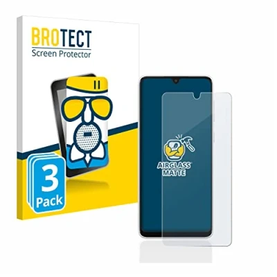 Abbildung von BROTECT Entspiegelungs Schutzglas für Samsung Galaxy A33 5G (3 Stück) Schutz Folie Panzerfolie Glas Matt [Extrem Kratzfest 9H, Anti Reflex]