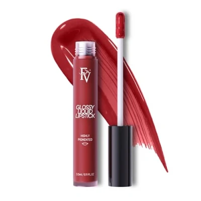 Abbildung von FV Flüssiger Hochpigmentierter Lippenstift, Langanhaltend mit Glanz Effekt, Pflegende Formel, Vegan &amp; Cruelty Free, Royal Glossy