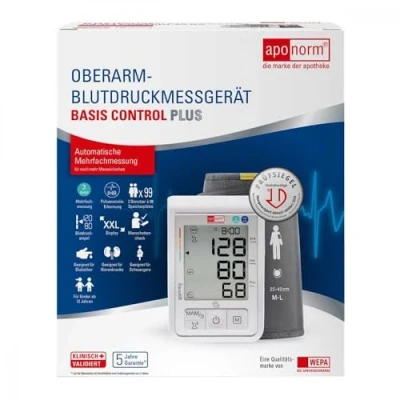 Abbildung von aponorm Basis Control PLUS Oberarm Blutdruckmessgerät 1 St