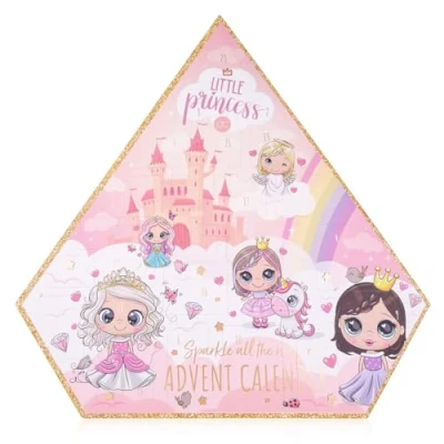 Abbildung von Adventskalender LITTLE PRINCESS in diamantförmiger Box