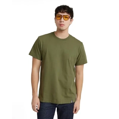 Abbildung von G STAR RAW Herren Essential Loose T Shirt, Grün (sage D23471 C784 724), M