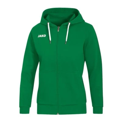 Abbildung von JAKO Damen Kapuzenjacke Base, Sportgrün, 34
