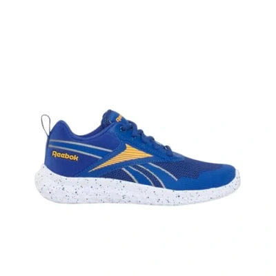 Abbildung von Reebok RUSH Runner Laufschuh Straße für Kinder, Größe: 27.5, Twilightblue electricamber ftwrwhite Schuhe