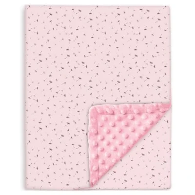 Abbildung von SUPERBE BEBE Baby und Kinderdecke aus weicher Oeko Tex Baumwolle 100x135 cm Babydecke für Kinder in 10 Farben Kuscheldecke Geschenk Mädchen oder Jungen Wendbar, Weich Atmungsaktiv