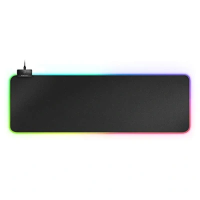 Abbildung von Mars Gaming MMPRGB2, Mauspad Gmaing XXL, RGB 12 Modi, 2X USB 2.0, Schwart