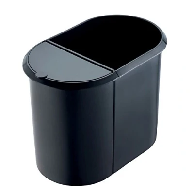 Abbildung von helit Mülltrenner 20,0 + 9,0 l schwarz