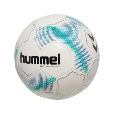 Abbildung von Hummel Precision Fußball, Größe: 4, White blue green