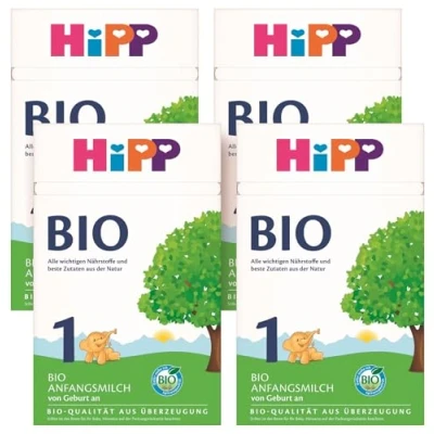 Abbildung von HiPP Bio Milchnahrung 1 Bio, 4er Pack (4 x 600g)