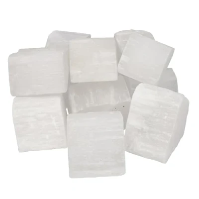 Abbildung von Selenit Wassersteine 100% naturbelassene Rohsteine 300g Lebensquelle Plus