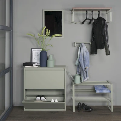 Abbildung von Spinder Design Schuhschrank &quot;Billi&quot;, Metall, Breite 75 cm