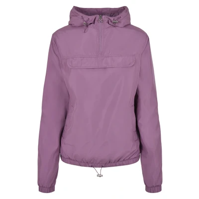 Abbildung von Urban Classics Basic Windbreaker, Damen, Größe: XS, Duskviolet