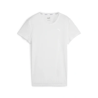 Abbildung von Puma Tshirt basic, Damen, Größe: Large, white