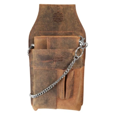 Abbildung von LEONARDO VERRELLI Kellnerbörse LV0054 aus Echtleder, mit Kellnertasche und Gürtelschlaufe (2 tlg., inkl. Kellnertasche)