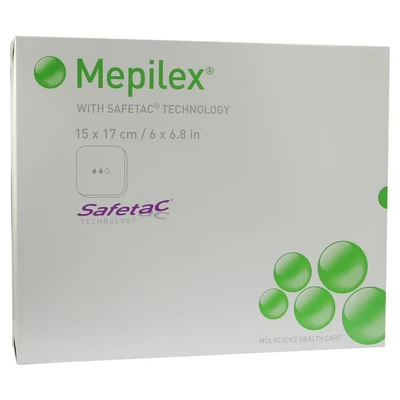 Abbildung von Mepilex 15x17 cm Schaumverband 5 St