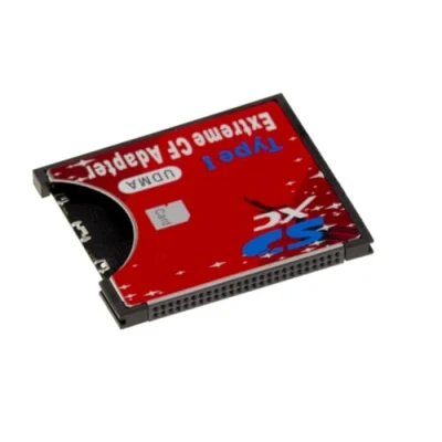 Abbildung von KALEA INFORMATIQUE SD SDHC SDXC 3.0 auf Compact Flash CF Adapter für Computer oder Canon Nikon Kameras.