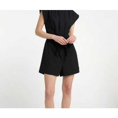 Abbildung von DREIMASTER Klassik Women&#039;s Playsuit L / Hellbeige 100% Baumwolle