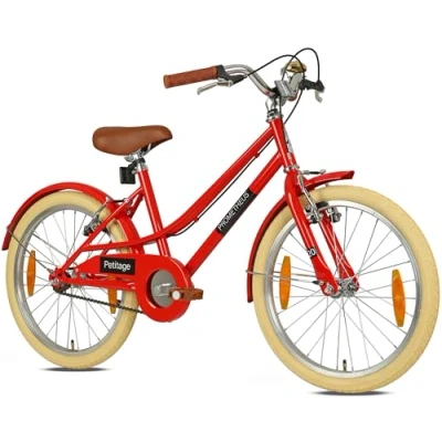 Abbildung von Kinderfahrrad 20 Zoll ab 6 7 Jahre Retro/Vintage Look V Bremse &amp; Ständer