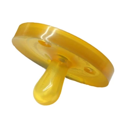 Abbildung von GOLDI Schnuller Latex Ovale Saugerform, komplett aus Naturkautschuk