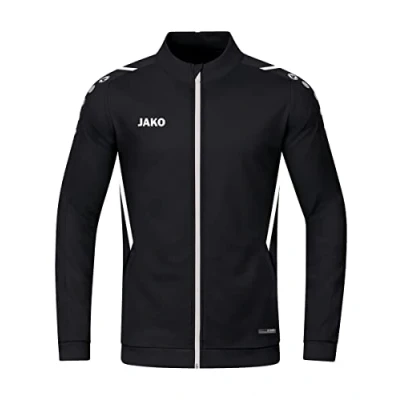 Abbildung von JAKO Challenge Trainingsjacke, Herren, Größe: 62, Schwarz/weiß