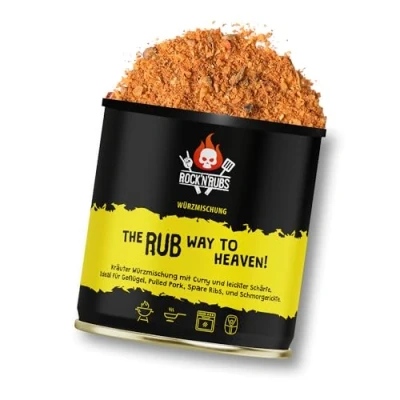 Abbildung von ROCK&#039;N&#039;RUBS Grillgewürz The Rubway To Heaven BBQ Rub zum Grillen