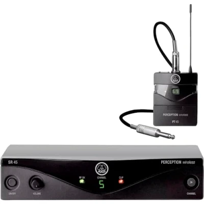 Abbildung von AKG PW45 Instrumental Set Band M Drahtlos System für Gitarre und andere Instrumente 826 831 MHz