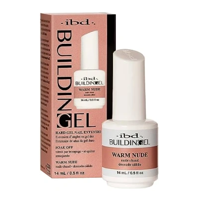 Abbildung von IBD Building Gel Warm Nude, 1er Pack (14 ml) MADE in USA 2 1 LED/UV Aufbaugel für Nagelverlängerung