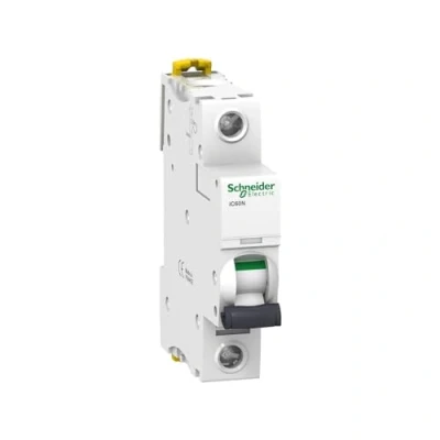 Abbildung von Schneider Electric A9F74116 IC60N Trennschalter, Acti9, 1P, 16A, Krümmung C, 50/60 Hz, Weiß