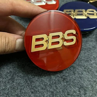 Abbildung von 4 Stück Auto Radnabenabdeckung Ersatzteil,for BBS 56MM 60MM 65MM 68MM 70MM Wasserdicht Staubdicht Nabendeckel Nabenkappen,68mm B