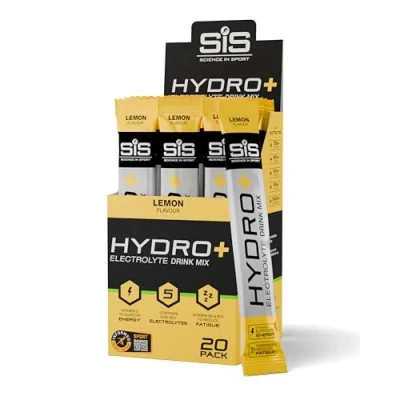 Abbildung von Science in Sport HYDRO+ Electrolyte Drink Mix 20 x 4,1g Zitrone Veganes Elektrolyt Pulver, Sportgetränke Pulver mit Vitamin C und 5 wichtigen Elektrolyten