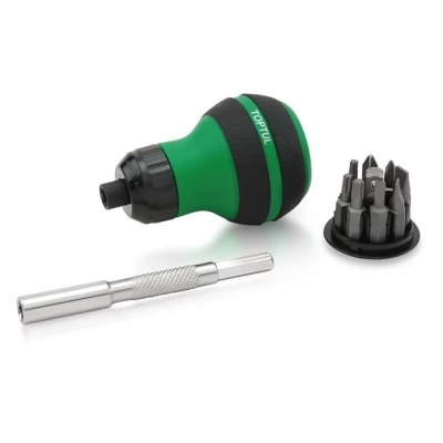 Abbildung von TOPTUL GAAR1101 Bit Schraubendreher 11 SL4, SL5.5, SL6.5, PH1, PH2, T15, T20, T25 Sechskant, Schlitz, Kreuzschlitz (PH), Torx