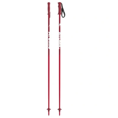 Abbildung von ATOMIC AMT JR Skistöcke hochwertiger 3* Aluminium Skistock ergonomischer Griff am Stock elastische Kids Handschlaufe Stöcke mit 50mm Pistenteller