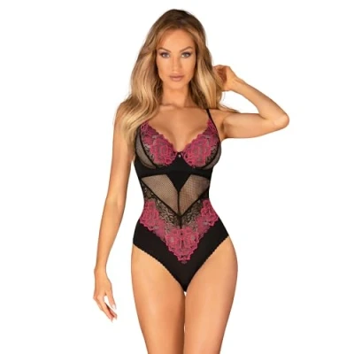 Abbildung von Obsessive Rosenty Teddy Schwarz/Lila