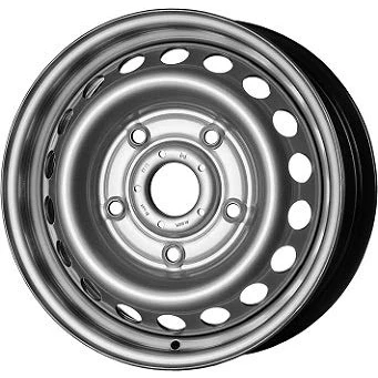 Abbildung von MW 5 loch 16Zoll 160mm Stahlfelge STAAL Brillantsilber lackiert 16183 Felge