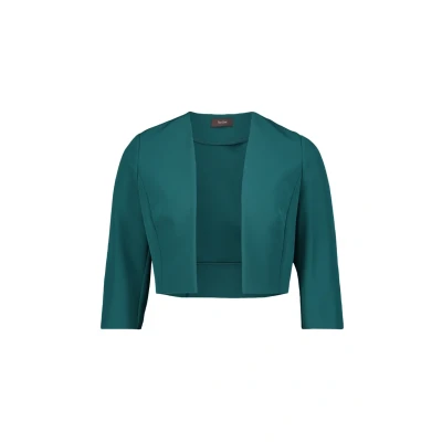 Abbildung von Vera Mont MIT Kellerfalten Blazer, Damen, Größe: 36, Dark emerald