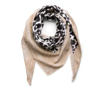 Abbildung von Street One Gemustertes Dreieck Schal, Damen, Größe: Size, Beige