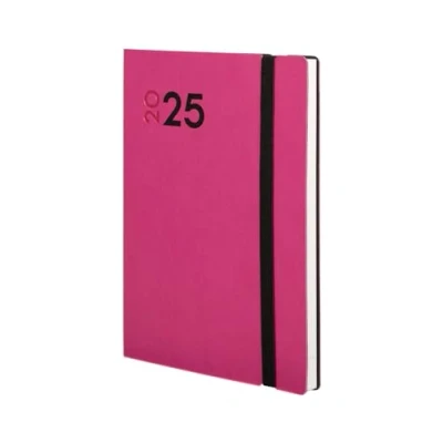 Abbildung von Finocam Kalender Dynamic Mara 2025, Wochenansicht, vertikal, Januar 2025 Dezember 12 Monate, Fuchsia, Katalanisch
