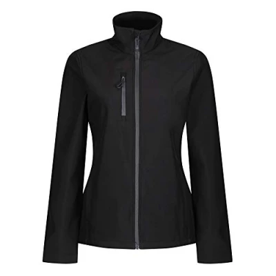 Abbildung von Regatta Professional Damen Women&#039;s Honestly Made Recycled Full Zip Fleece Fleecejacke, Schwarz, 38