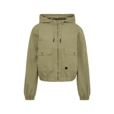 Abbildung von QS Übergangsjacke, Damen, Größe: Medium, Tannengrün