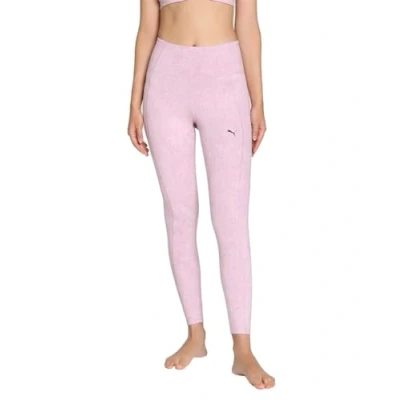 Abbildung von Puma Studio Foundations 7/8 Tights, Damen, Größe: Small, Grape mist
