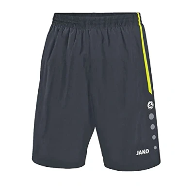 Abbildung von JAKO Kinder Sporthose Turin, Anthrazit/Lime, 128, 4462