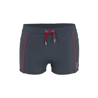 Abbildung von fashy Herren Badehose (80% PA recycled) mit Innentasche, grau