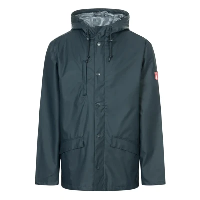 Abbildung von Derbe Passby Regenjacke / wasserabweisende Jacke, Herren, Größe: Large, Navy