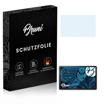 Abbildung von Bruni Schutzfolie kompatibel mit Lenovo Tab P11 Gen 2 Folie, glasklare Displayschutzfolie (2X)