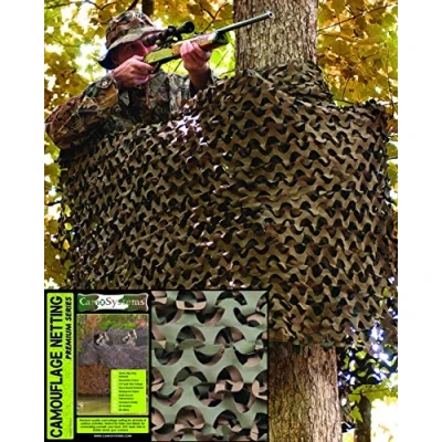 Abbildung von Mil Tec Unisex Erwachsene Basic Netzdecken, Woodland, One Size