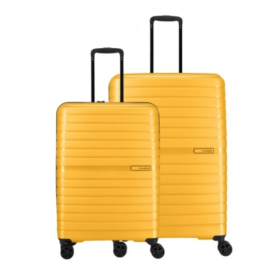 Abbildung von Travelite 4 Rad Koffer Set 2 teilig Größen L/M, Gepäck Serie TRIENT: Hartschalen Trolleys mit TSA Kombinationsschloss