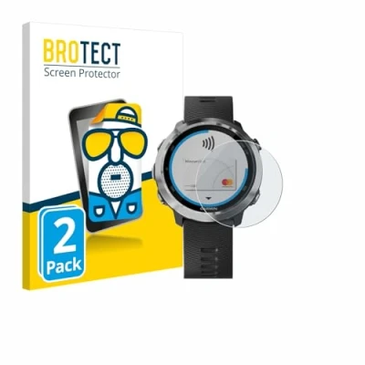Abbildung von BROTECT Entspiegelungs Schutzfolie für Garmin Forerunner 645 (2 Stück) Matte Displayschutz Folie, Anti Reflex, Fingerprint